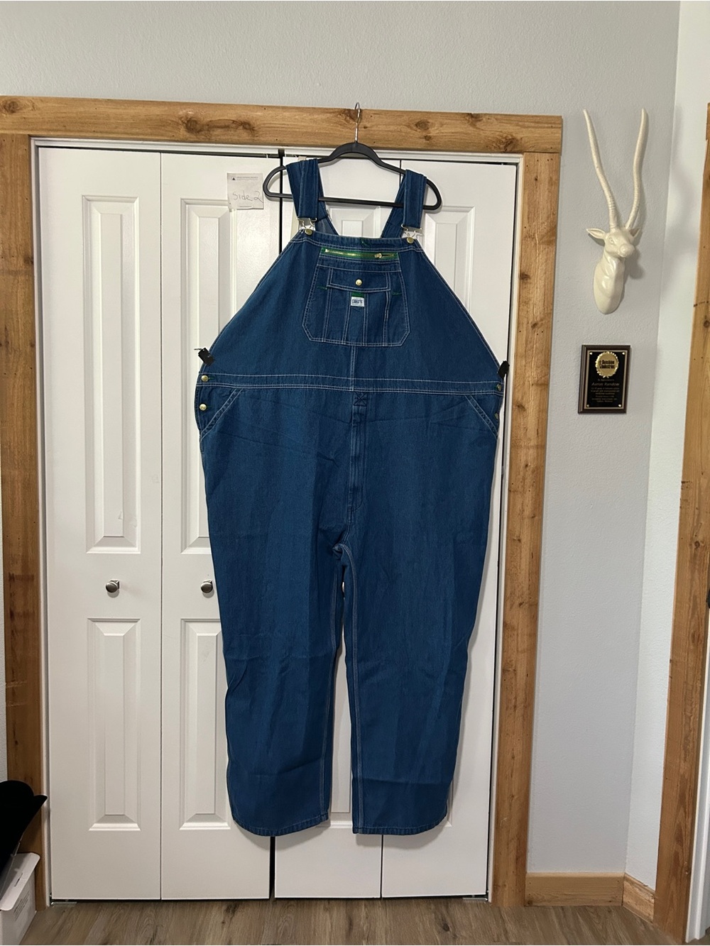 NWT Liberty Denim Bib Overalls 60 x 32”
